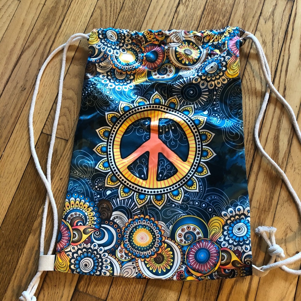 Peace sign bag